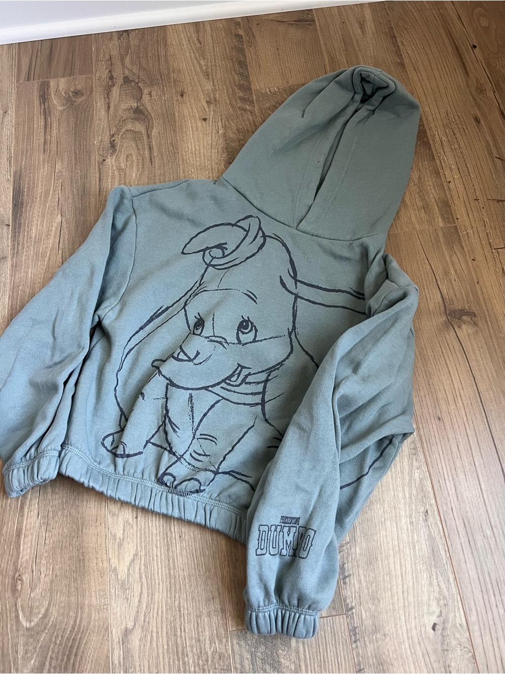 Pull&Bear Sage Green Disney Classics Hoodie